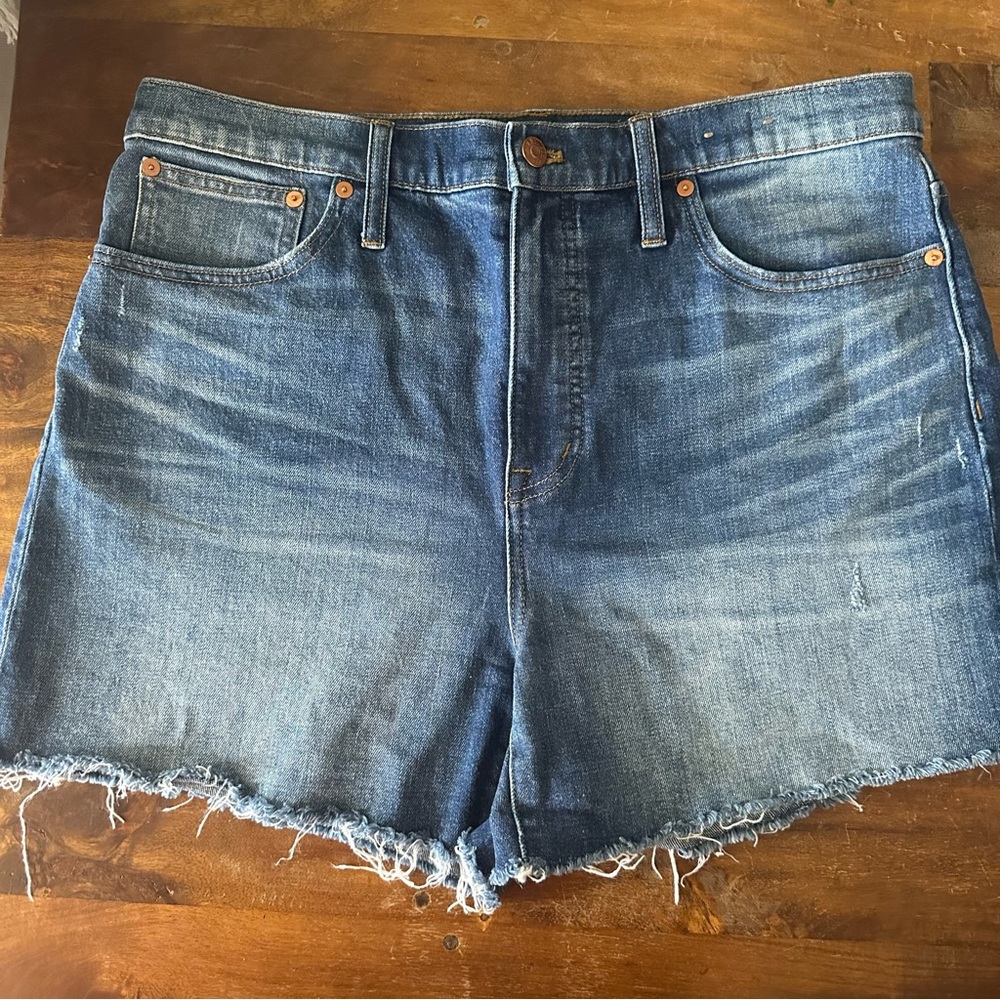 Madewell High-rise‎ Denim Blue Women's Shorts Ladies 31